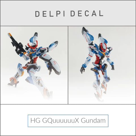 Delpi Decal (ดีคอลน้ำ) HG GQuuuuuuX Delpi Decal