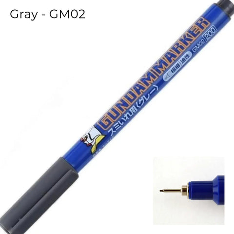 GUNDAM MARKER By MR.HOBBY ปากกามาร์กเกอร์ (มีหลายสี) MR.HOBBY