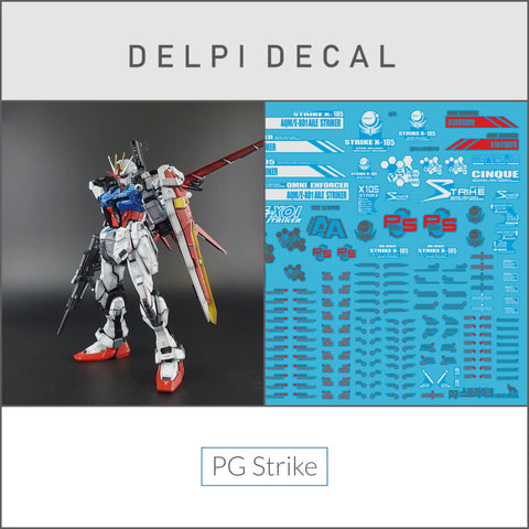 Delpi Water Decal (ดิแคลน้ำ) PG Strike Gundam Delpi Decal