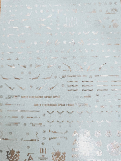 Delpi Decal (ดีคอลน้ำ) RG RX-93-2 Hi-V Delpi Decal