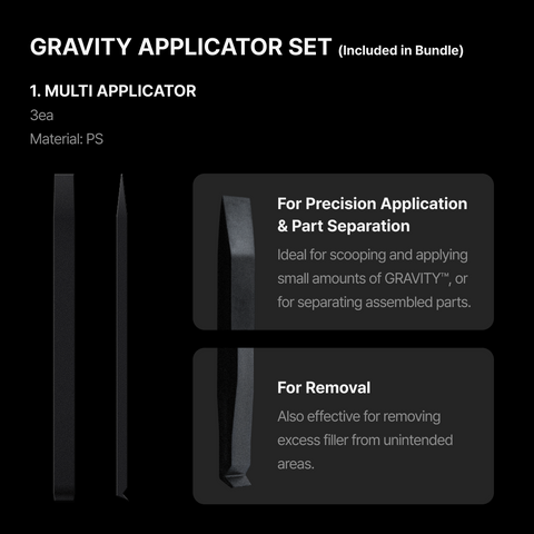 GRAVITY By GUNPRIMER Weight Filler ฟิลเลอร์เพิ่มน้ำหนัก โมเดลพลาสติก / กันพลา Gunprimer