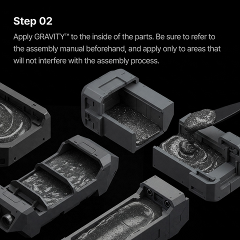 GRAVITY By GUNPRIMER Weight Filler ฟิลเลอร์เพิ่มน้ำหนัก โมเดลพลาสติก / กันพลา Gunprimer