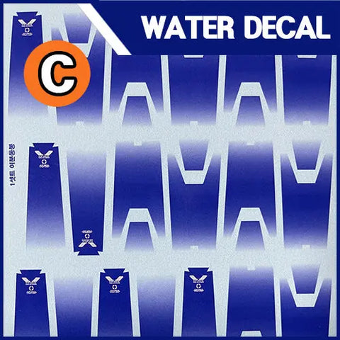 Delpi Water Decal (ดิแคลน้ำ) MG RX-93-2 Hi-V Ver.Ka Gundam Delpi Decal