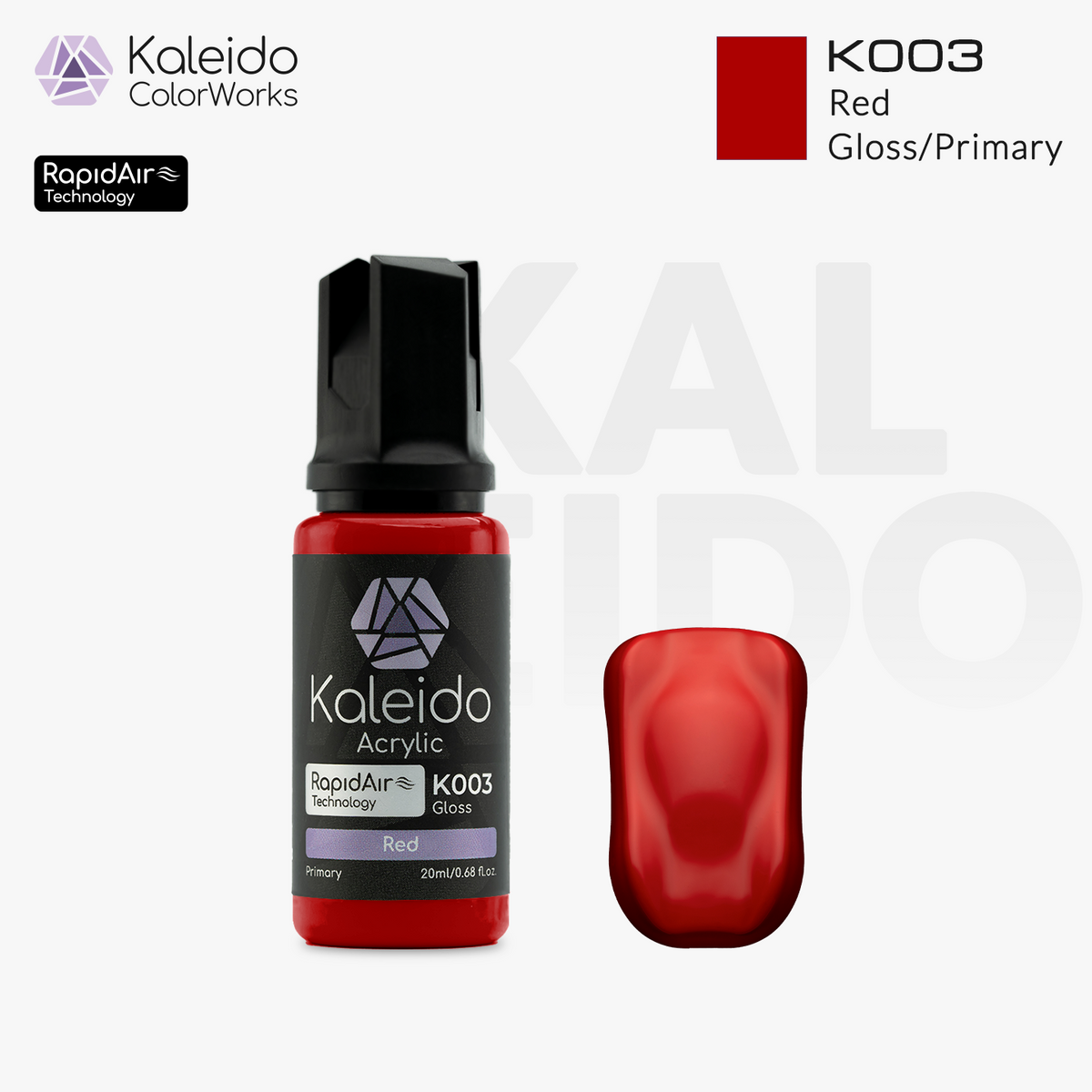 Kaleido ColorWorks สีอะคริลิกสูตรน้ำ Primary Colors Set A 20ml (24 สี) Kaleido ColorWorks
