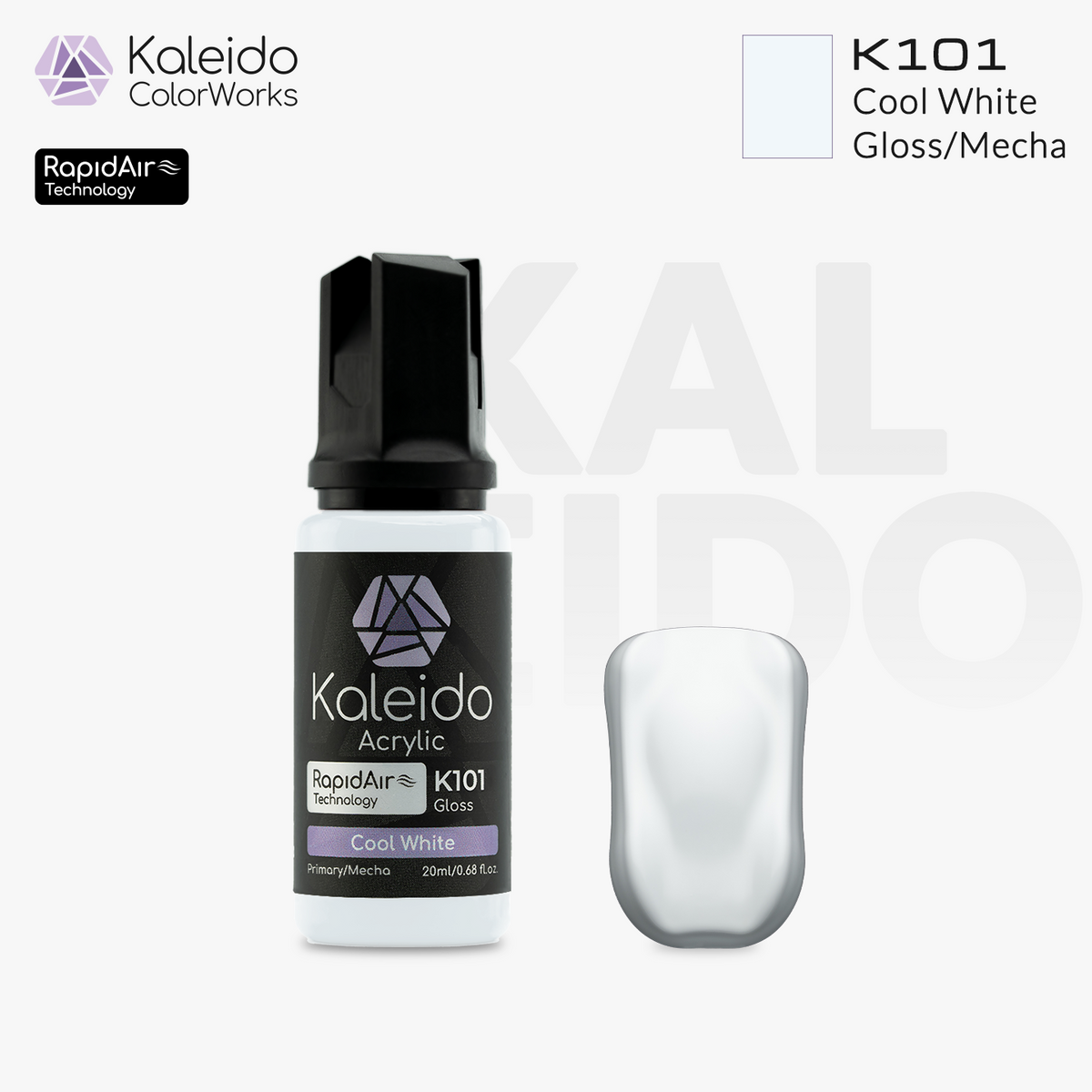 Kaleido ColorWorks สีอะคริลิกสูตรน้ำ Mecha Colors Set A 20ml (24 สี) Kaleido ColorWorks