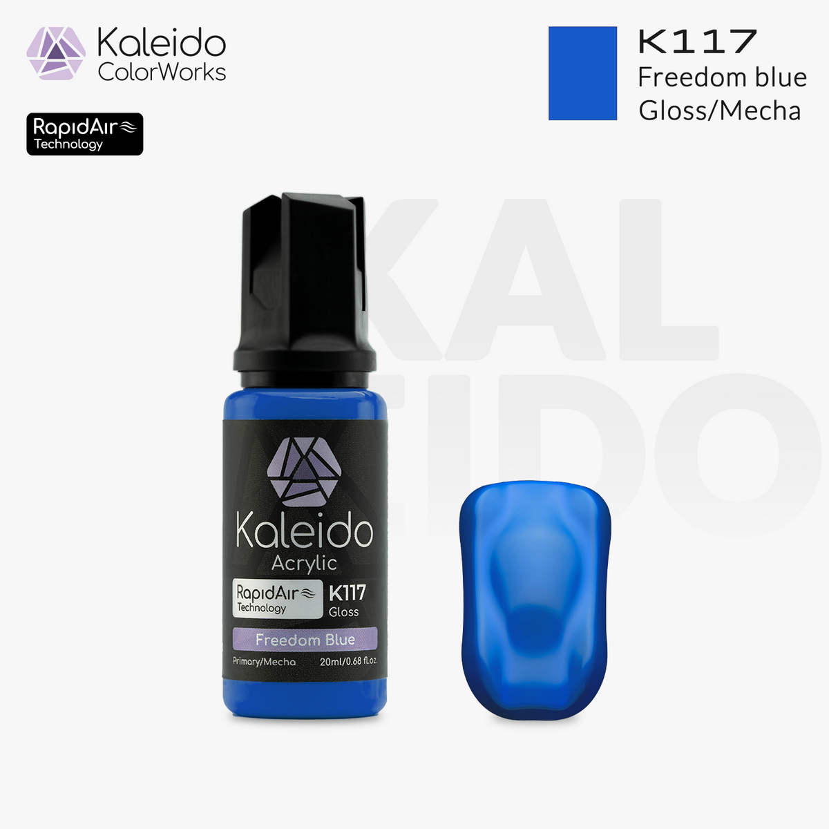Kaleido ColorWorks สีอะคริลิกสูตรน้ำ Mecha Colors Set A 20ml (24 สี) Kaleido ColorWorks