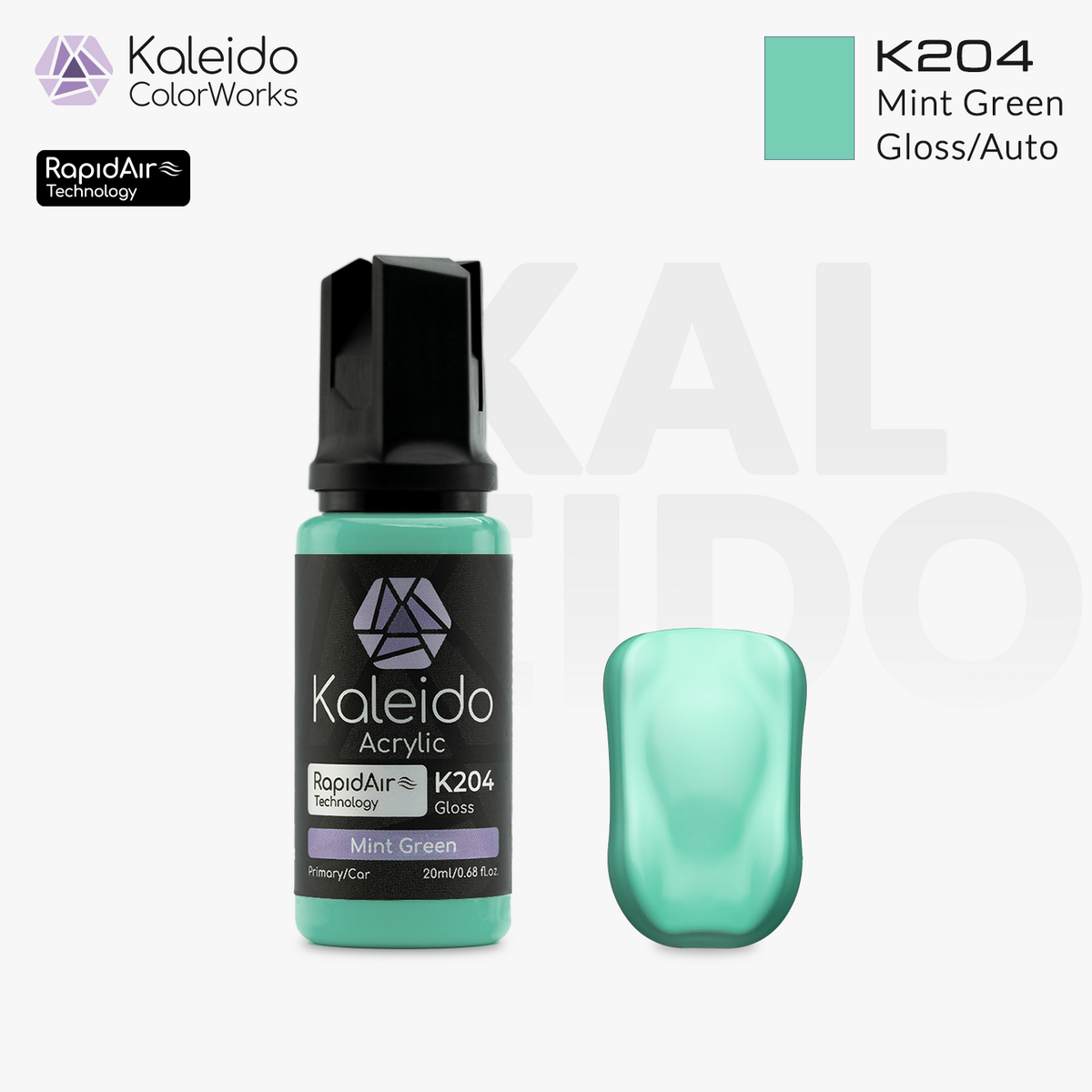 Kaleido ColorWorks สีอะคริลิกสูตรน้ำ Auto Colors Set A 20ml (24 สี) Kaleido ColorWorks