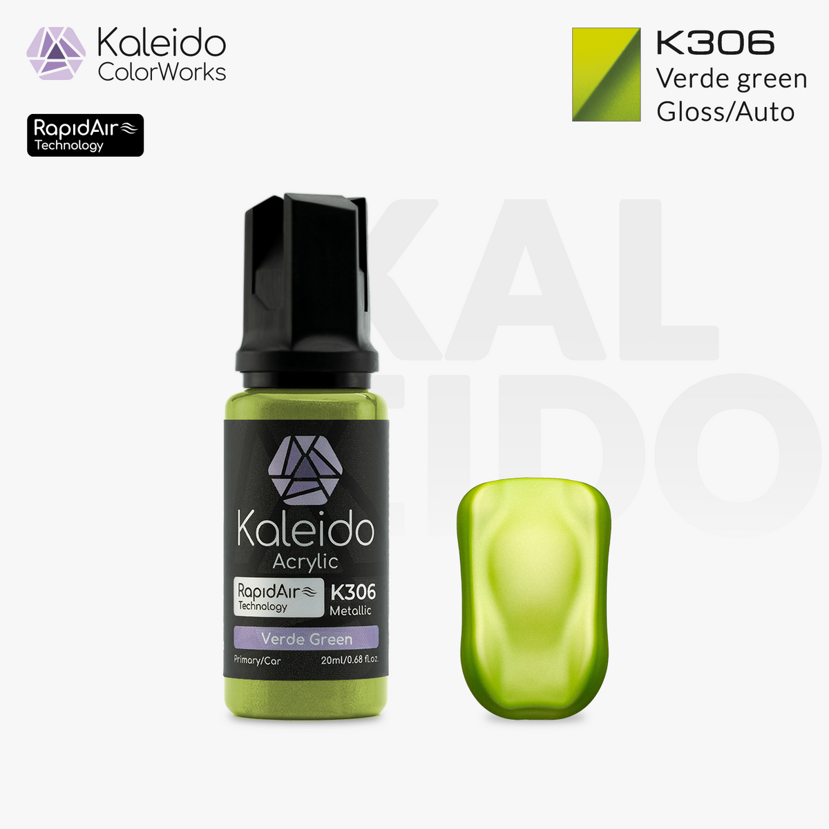 Kaleido ColorWorks สีอะคริลิกสูตรน้ำ Auto Colors Set A 20ml (24 สี) Kaleido ColorWorks