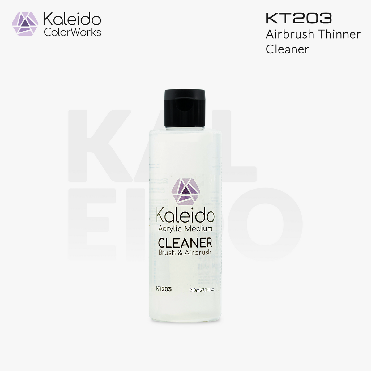 Kaleido ColorWorks น้ำยาสำหรับแอร์บรัช Auxiliaries 60ml และ 210ml (6 แบบ) Kaleido ColorWorks