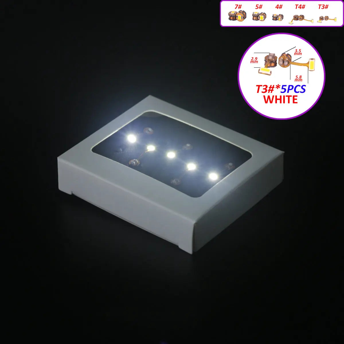 Wireless LED Bead (มี 5 ชิ้น) By LBASE ไฟ LED ไร้สาย LBASE