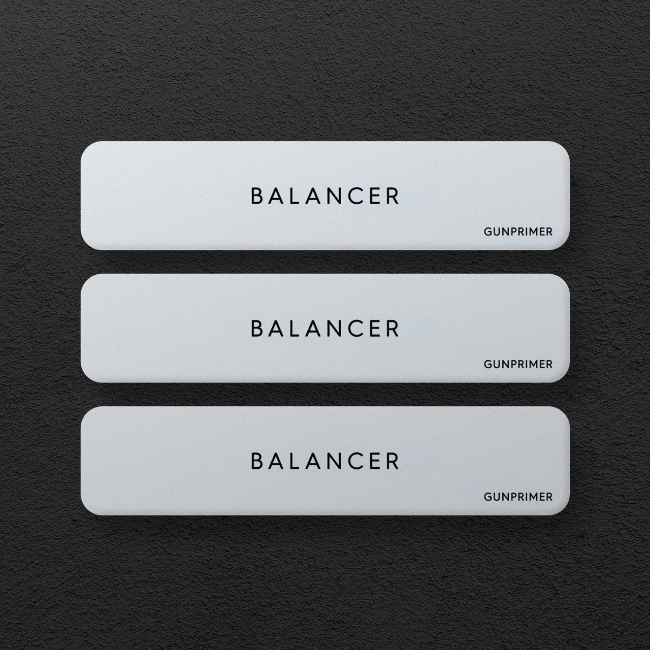 BALANCER (3 ชิ้น) By GUNPRIMER แท่งขัดหยาบลบรอย / ขัดด้าน / ขัดเงา Gunprimer