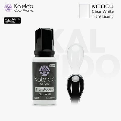 Kaleido ColorWorks สีอะคริลิกสูตรน้ำ Translucent Colors 20ml (12 สี) Kaleido ColorWorks