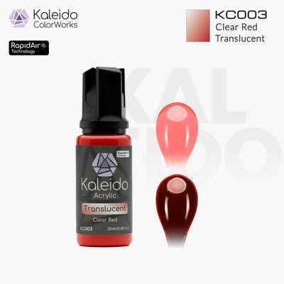 Kaleido ColorWorks สีอะคริลิกสูตรน้ำ Translucent Colors 20ml (12 สี) Kaleido ColorWorks