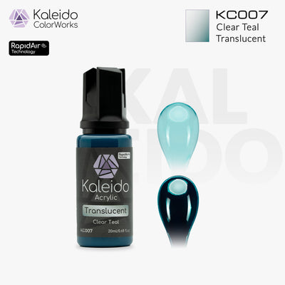 Kaleido ColorWorks สีอะคริลิกสูตรน้ำ Translucent Colors 20ml (12 สี) Kaleido ColorWorks