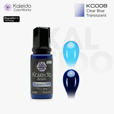 Kaleido ColorWorks สีอะคริลิกสูตรน้ำ Translucent Colors 20ml (12 สี) Kaleido ColorWorks