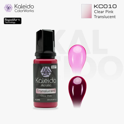 Kaleido ColorWorks สีอะคริลิกสูตรน้ำ Translucent Colors 20ml (12 สี) Kaleido ColorWorks