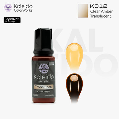 Kaleido ColorWorks สีอะคริลิกสูตรน้ำ Translucent Colors 20ml (12 สี) Kaleido ColorWorks