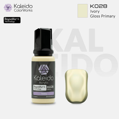 Kaleido ColorWorks สีอะคริลิกสูตรน้ำ Primary Colors Set B 20ml (24 สี) Kaleido ColorWorks