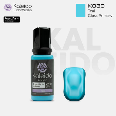 Kaleido ColorWorks สีอะคริลิกสูตรน้ำ Primary Colors Set B 20ml (24 สี) Kaleido ColorWorks