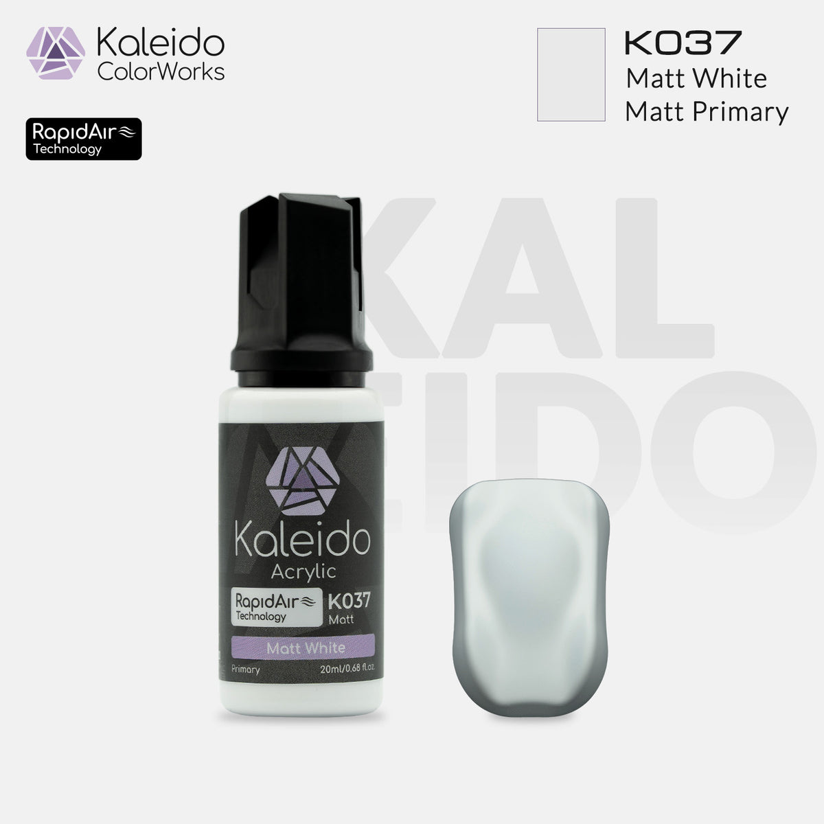Kaleido ColorWorks สีอะคริลิกสูตรน้ำ Primary Colors Set B 20ml (24 สี) Kaleido ColorWorks