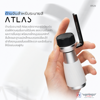 GAAHLERI ด้ามจับโมเดลสำหรับลงสี Atlas Painting Handle Gaahleri