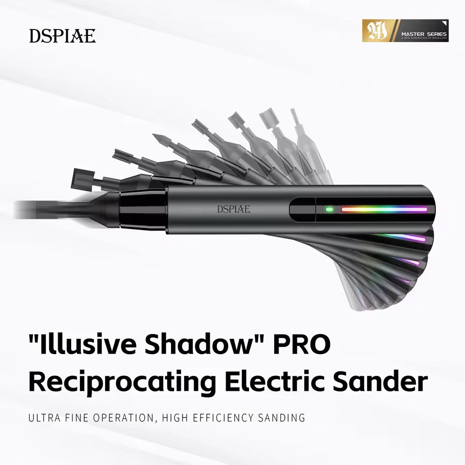 (New) "Illusive Shadow" Reciprocating Sander By DSPIAE ตะไบไฟฟ้าไร้สาย รุ่นโปร Dspiae
