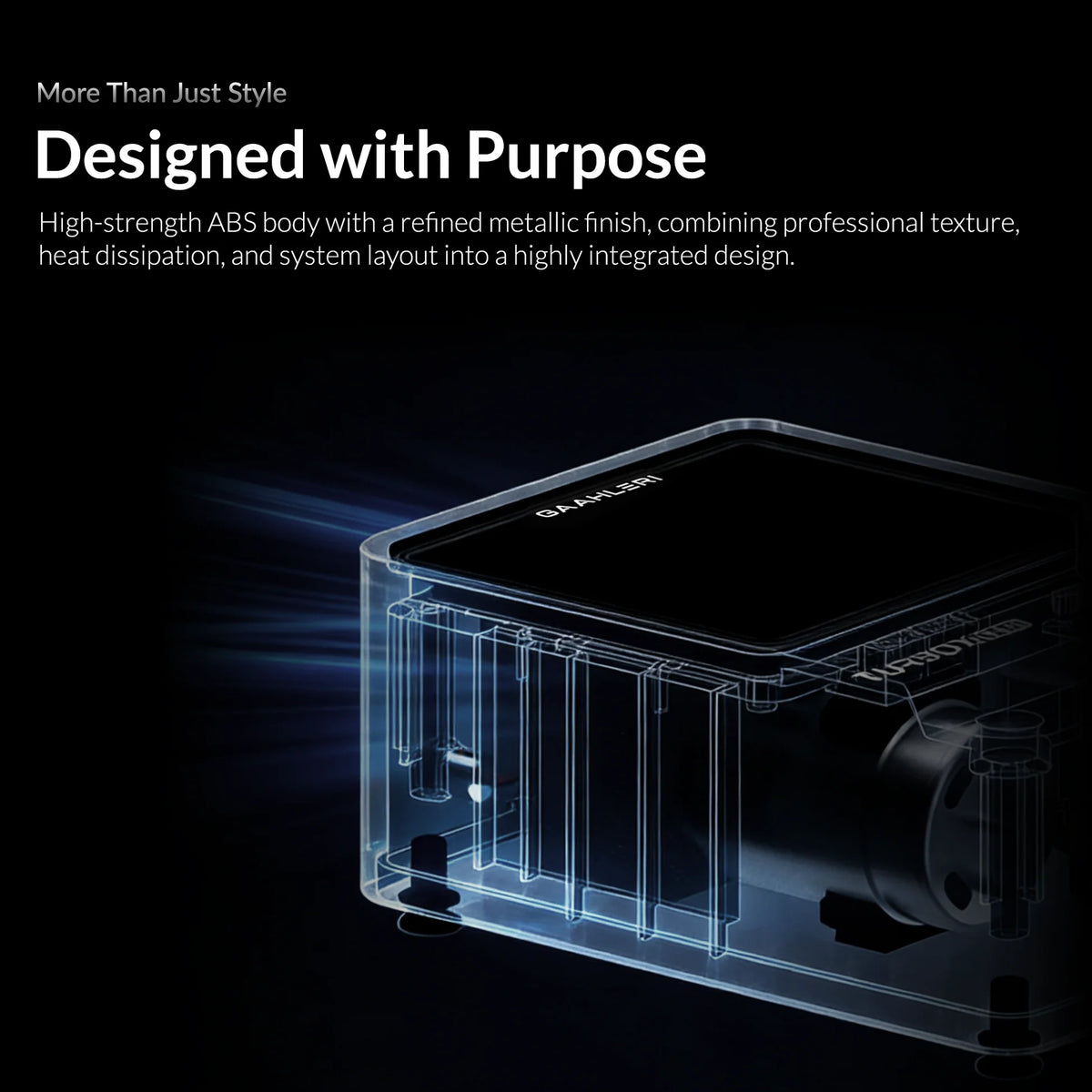 GAAHLERI ปั๊มลมแอร์บรัช Ambition Series รุ่น TurboX Mini GAAHLERI