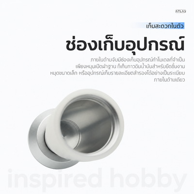 GAAHLERI ด้ามจับโมเดลสำหรับลงสี Atlas Painting Handle Gaahleri