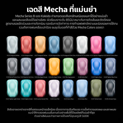 Kaleido ColorWorks สีอะคริลิกสูตรน้ำ Mecha Colors Set B 20ml (24 สี) Kaleido ColorWorks