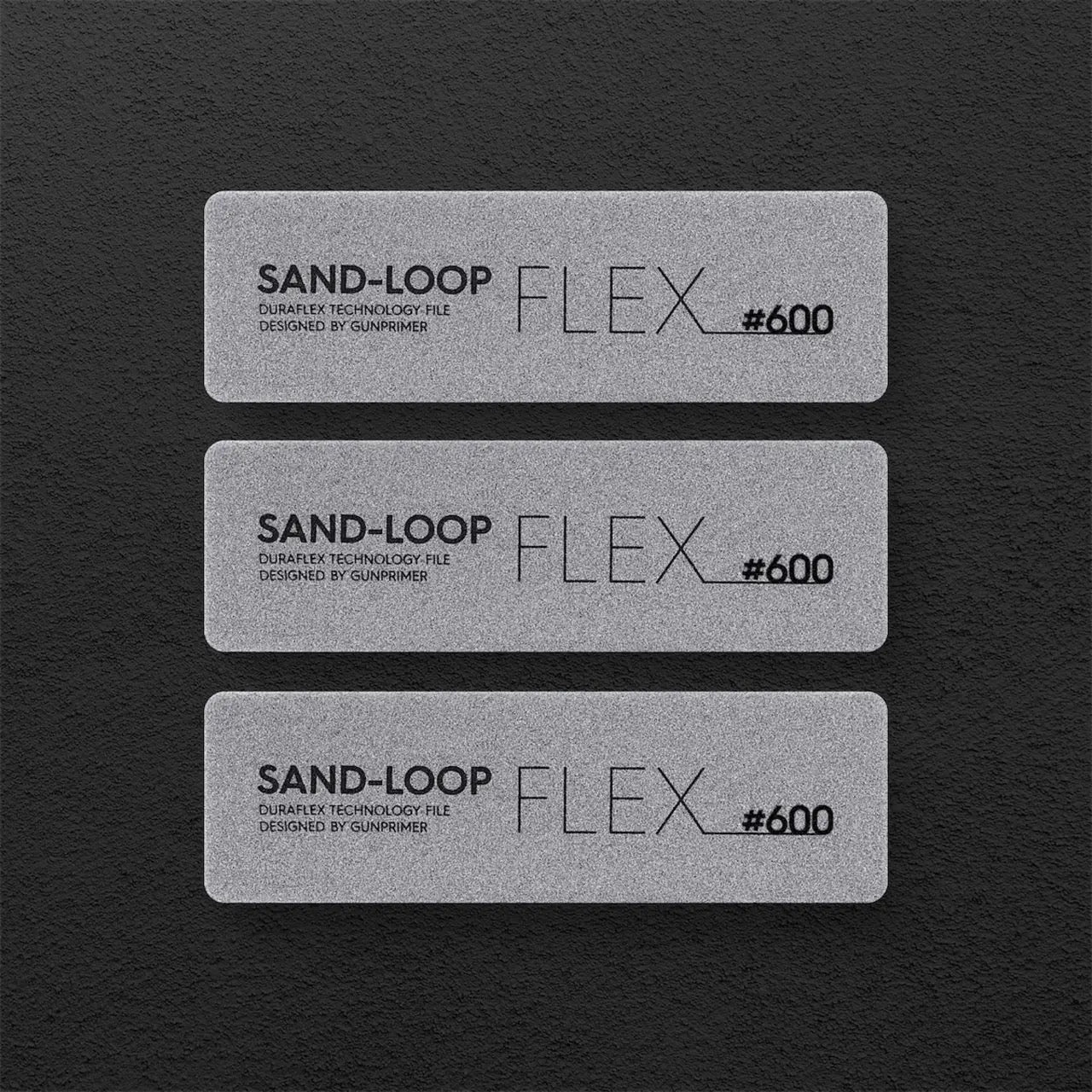 SAND-LOOP FLEX (3 ชิ้น) By GUNPRIMER กระดาษทรายสำหรับวัสดุโค้งงอ Gunprimer