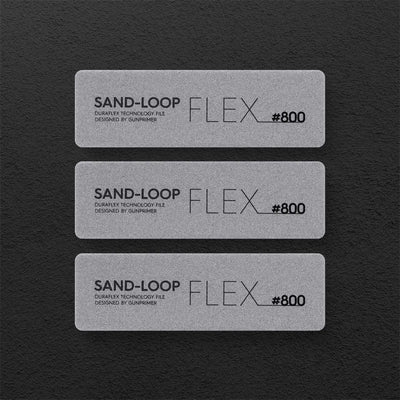 SAND-LOOP FLEX (3 ชิ้น) By GUNPRIMER กระดาษทรายสำหรับวัสดุโค้งงอ Gunprimer
