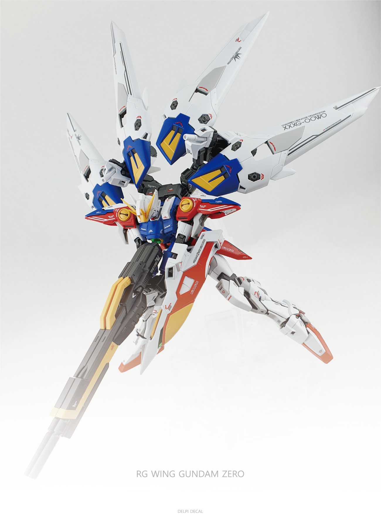 Delpi Decal (ดีคอลน้ำ) RG WING GUNDAM ZERO Delpi Decal