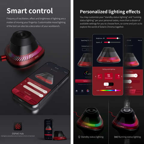 (New) DSPIAE เครื่องกวนสีขวดแบบสั่น Oscillating Stirrer