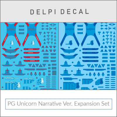 Delpi Water Decal (ดิแคลน้ำ) PG Unicorn Phenex Narrative Ver. Expansion Set Delpi Decal