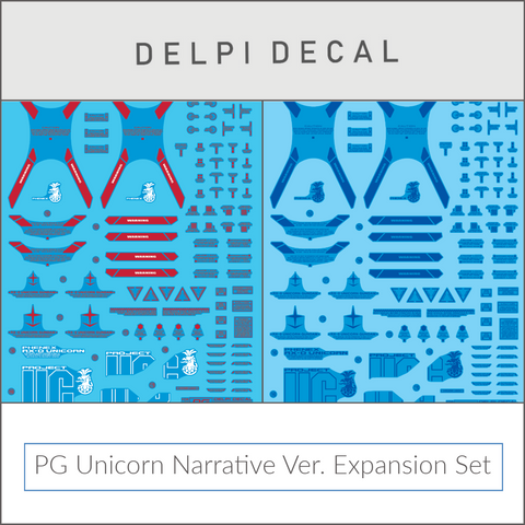 Delpi Water Decal (ดิแคลน้ำ) PG Unicorn Phenex Narrative Ver. Expansion Set