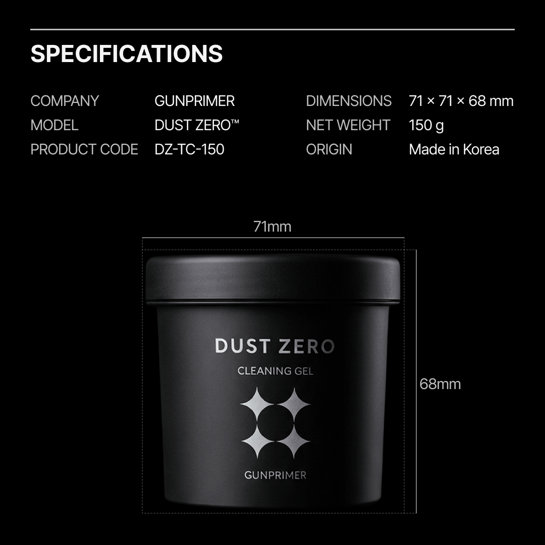 GUNPRIMER DUST ZERO เจลเก็บฝุ่นสำหรับกันพลา Gunprimer