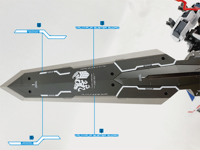 Delpi Decal (ดีคอลน้ำ) MG BARBATOS LUPUS EXPANSION Delpi Decal
