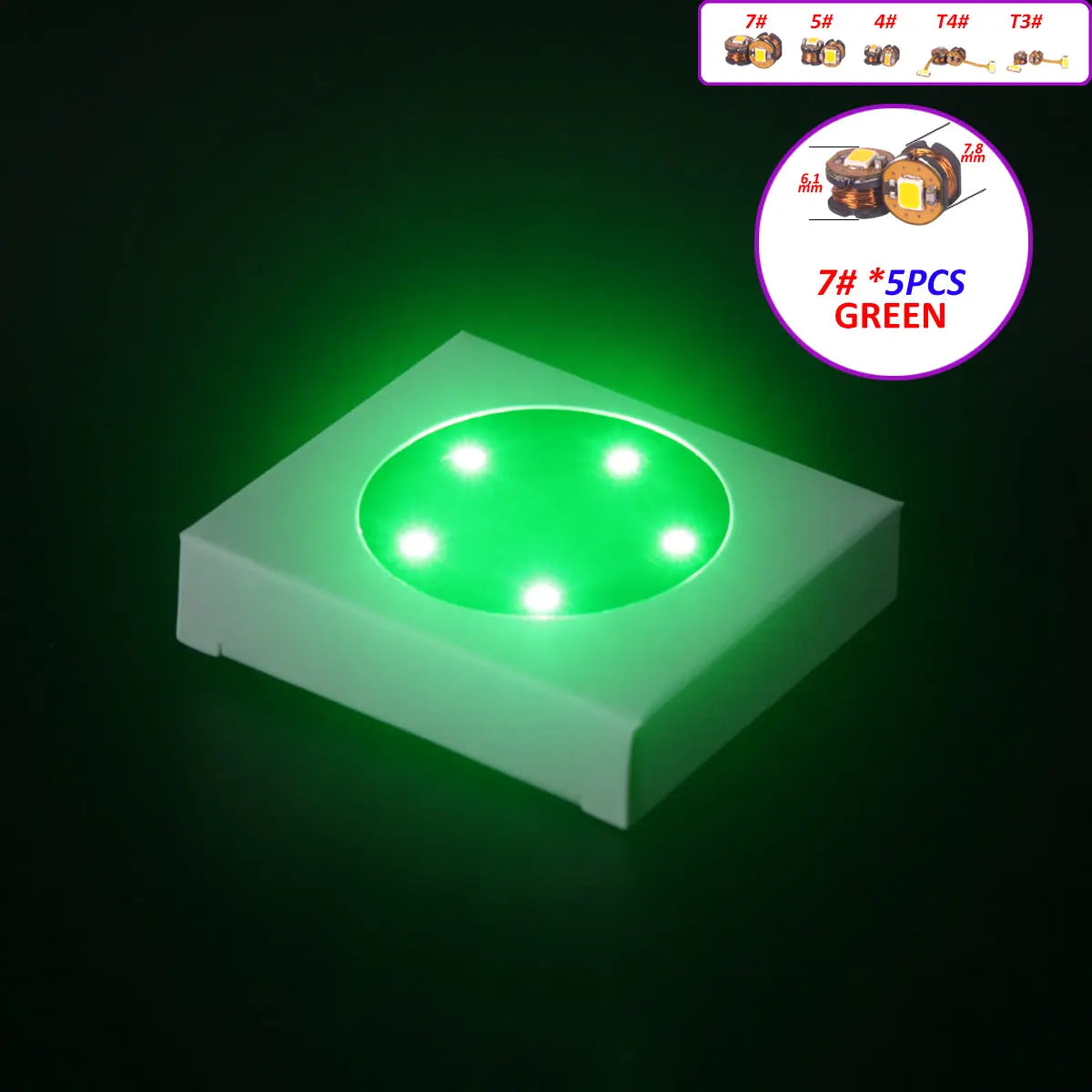 Wireless LED Bead (มี 5 ชิ้น) By LBASE ไฟ LED ไร้สาย LBASE