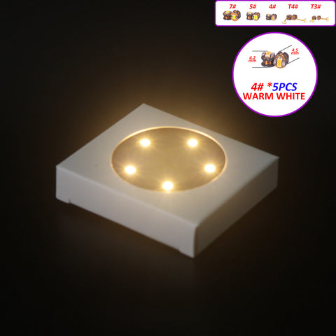 Wireless LED Bead (มี 5 ชิ้น) By LBASE ไฟ LED ไร้สาย สำหรับกันพลา / โมเดล