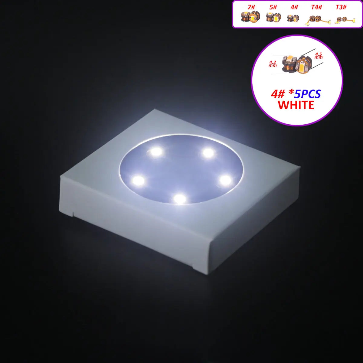Wireless LED Bead (มี 5 ชิ้น) By LBASE ไฟ LED ไร้สาย LBASE