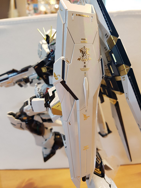 Delpi Metal Sticker (สติกเกอร์โลหะ) MG RX-93 V Gundam Ver.Ka (Gold)