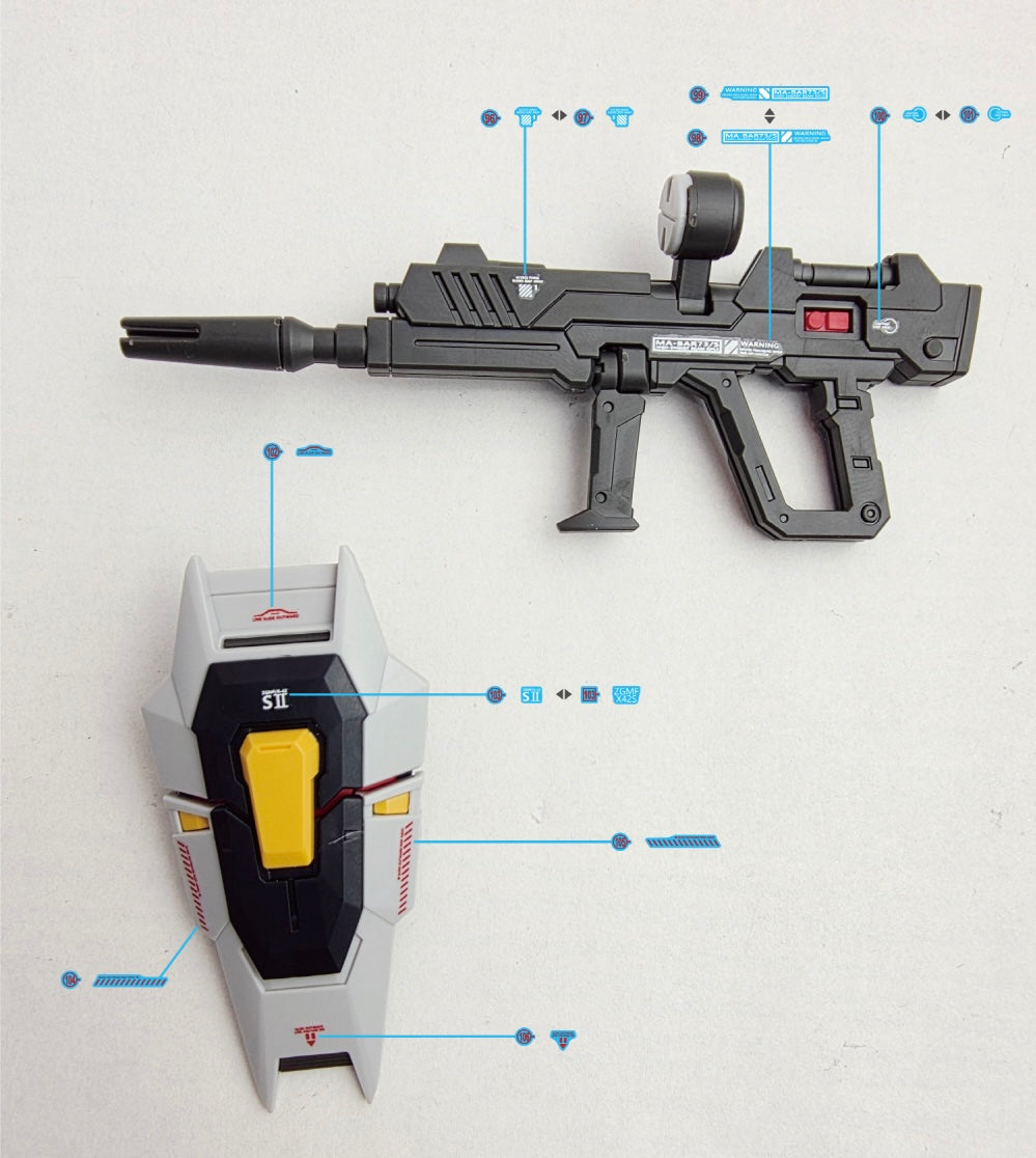 Delpi Decal (ดีคอลน้ำ) MGSD DESTINY Ver.DELPI Delpi Decal