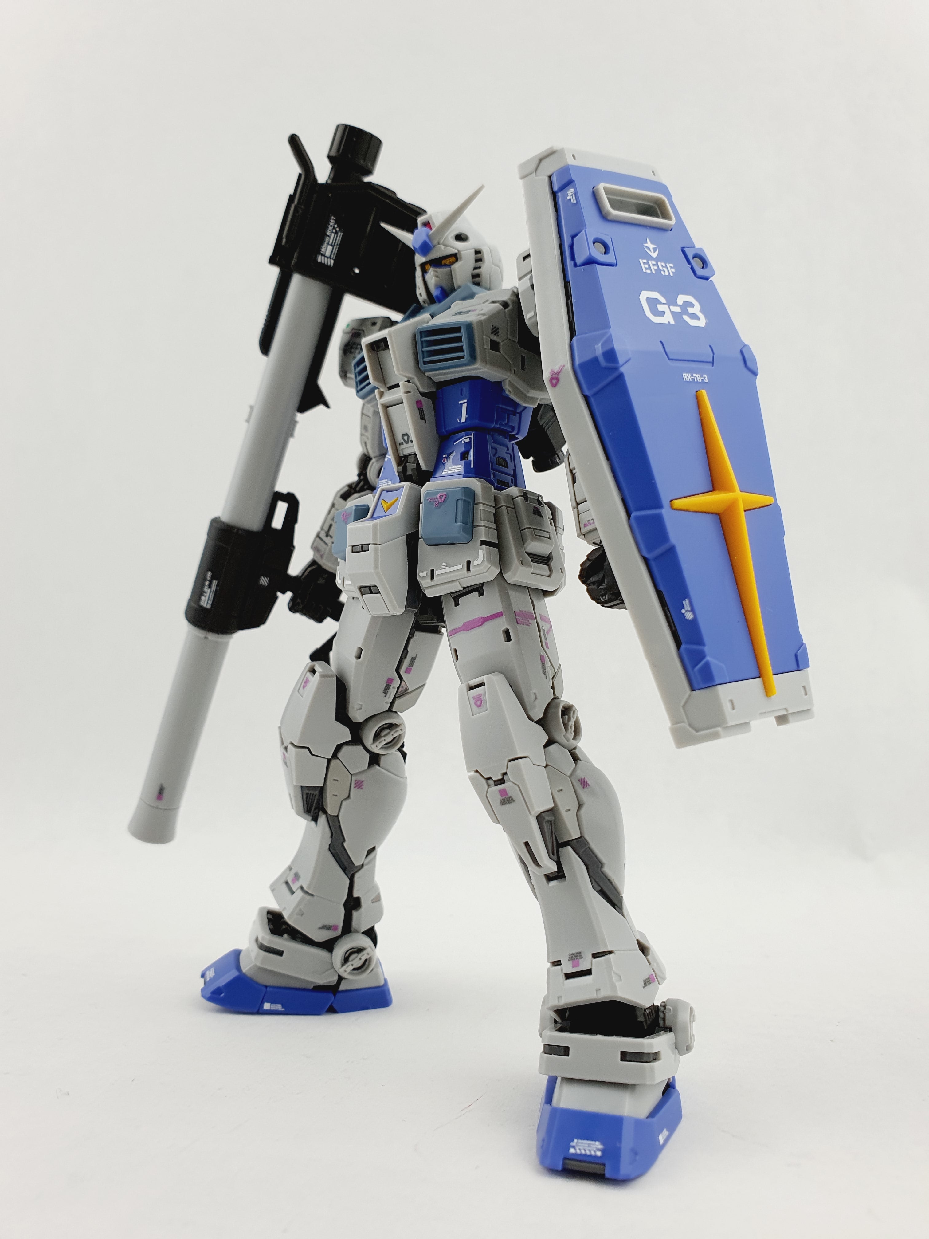 Delpi Decal (ดีคอลน้ำ) RG RX-78-3 2.0 G-3 Delpi Decal