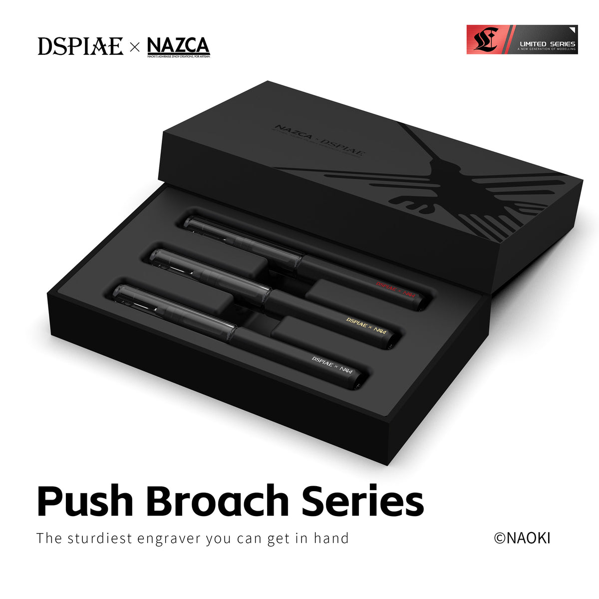 DSPIAE ชุดมีดเดินลาย X Nazca สำหรับกันพลา/โมเดล Scribing Tools X Nazca Dspiae