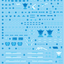 Delpi Decal (ดีคอลน้ำ) RG EXIA AVALANCHE Delpi Decal