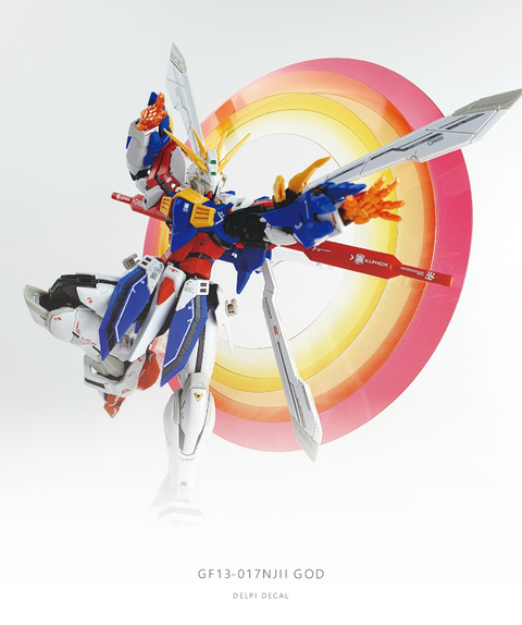 Delpi Water Decal (ดิแคลน้ำ) RG God Gundam