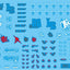 Delpi Decal (ดีคอลน้ำ) SD RX-93-2 Hi-V Delpi Decal