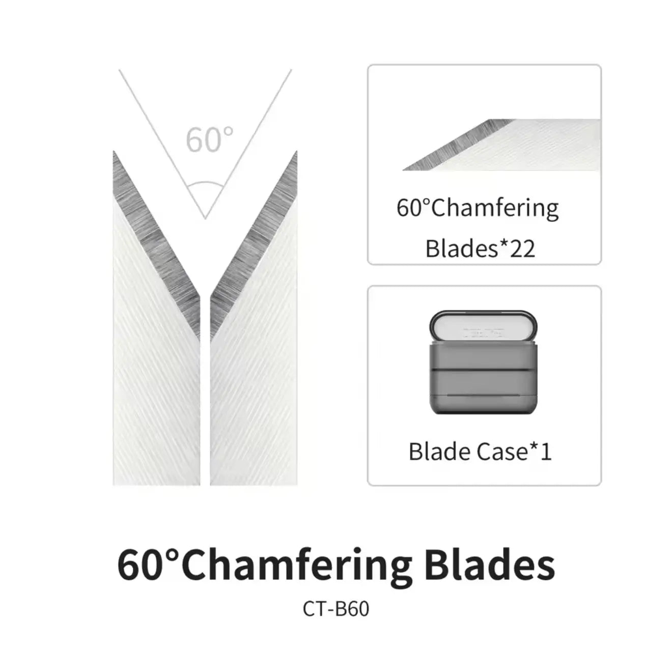 (New) Head for Chamfering Tool By DSPIAE หัวเปลี่ยนสำหรับปากกาลบคมมุมอเนกประสงค์ Dspiae