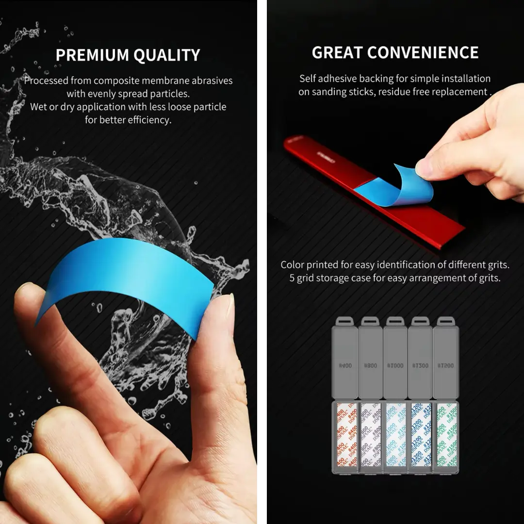 Reusable Self-Adhesive Sandpaper By DSPIAE กระดาษทราย Dspiae