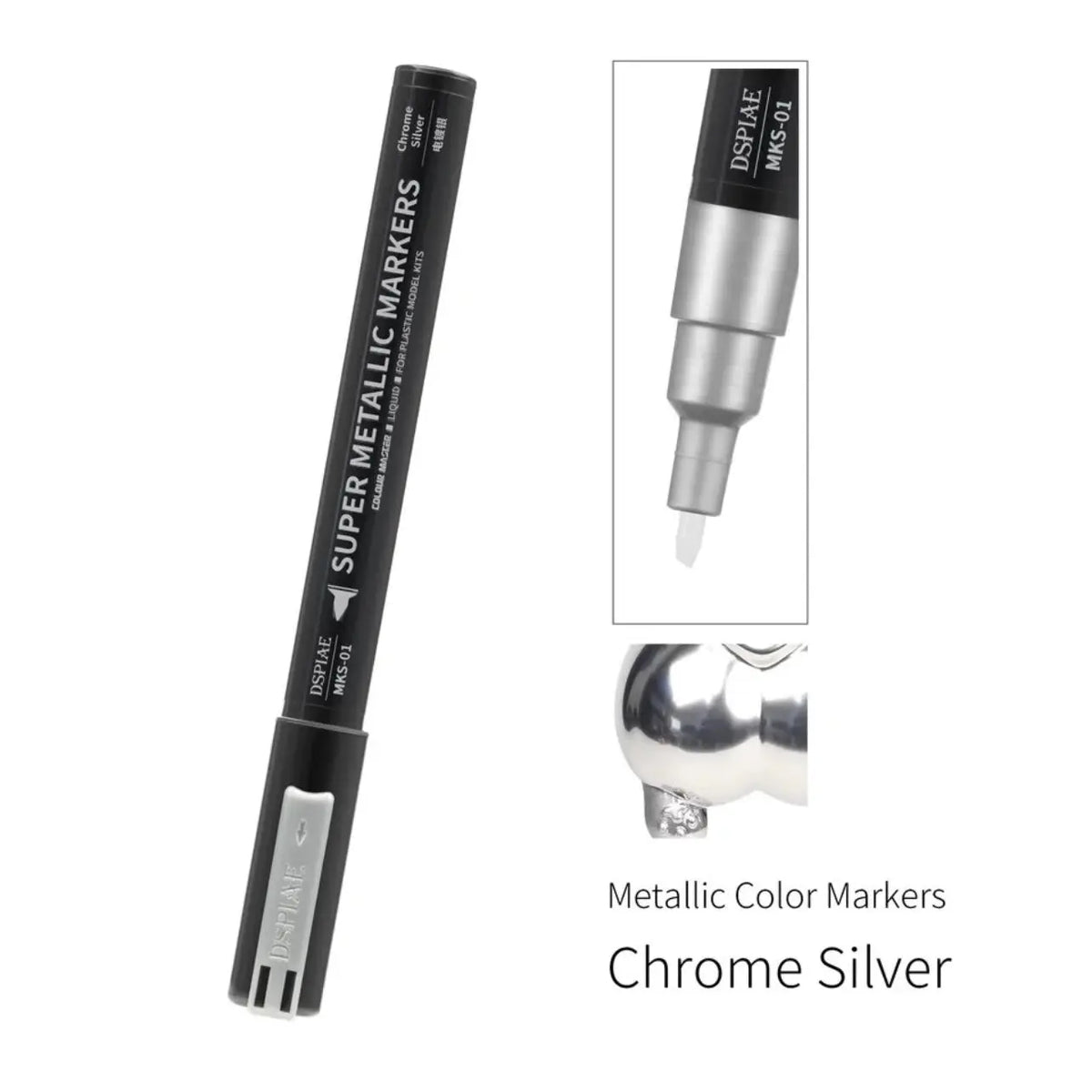 Super Metallic Color Marker By DSPIAE ปากกาสี Metallic Dspiae